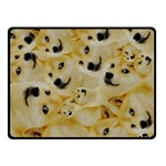 Doge , Memes Two Sides Fleece Blanket (Small) 45 x34  Blanket Front