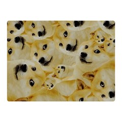 Doge , Memes Two Sides Premium Plush Fleece Blanket (Mini)