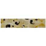 Doge , Memes Small Premium Plush Fleece Scarf Back