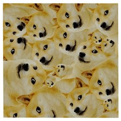 Doge , Memes Wooden Puzzle Square by kyorashop23