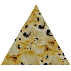 Doge , Memes Wooden Puzzle Triangle by kyorashop23