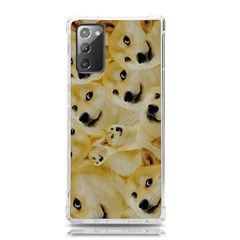 Doge , Memes Samsung Galaxy Note 20 Tpu Uv Case by kyorashop23