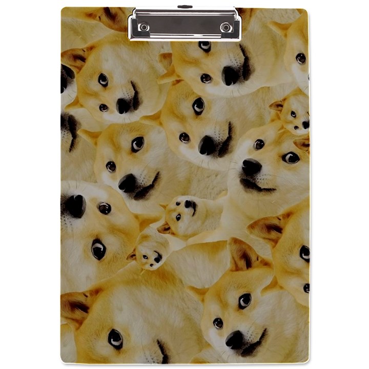 Doge , Memes A4 Acrylic Clipboard