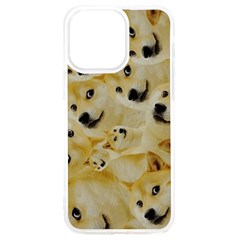 Doge , Memes Iphone 15 Pro Max Tpu Uv Print Case by kyorashop23