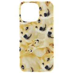 Doge , Memes iPhone 15 Pro Max Black UV Print PC Hardshell Case