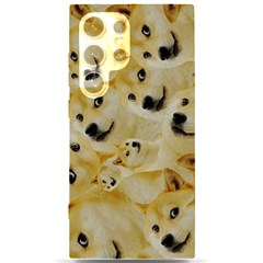 Doge , Memes Samsung Galaxy S24 Ultra 6 9 Inch Black Tpu Uv Case by kyorashop23