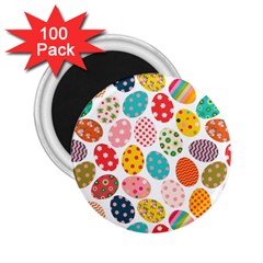 Easter Eggs Pattern, Easter 2.25  Magnets (100 pack) 