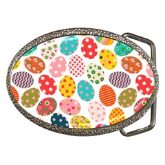 Easter Eggs Pattern, Easter Belt Buckles