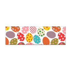 Easter Eggs Pattern, Easter Sticker Bumper (10 pack)