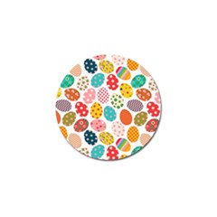 Easter Eggs Pattern, Easter Golf Ball Marker