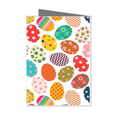 Easter Eggs Pattern, Easter Mini Greeting Cards (pkg Of 8)