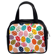 Easter Eggs Pattern, Easter Classic Handbag (Two Sides)