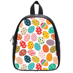 Easter Eggs Pattern, Easter School Bag (Small)