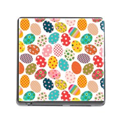 Easter Eggs Pattern, Easter Memory Card Reader (Square 5 Slot)