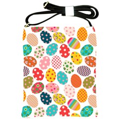 Easter Eggs Pattern, Easter Shoulder Sling Bag