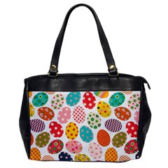 Easter Eggs Pattern, Easter Oversize Office Handbag