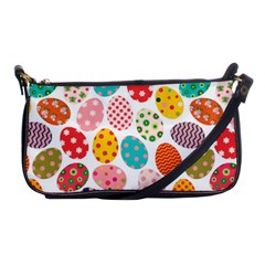 Easter Eggs Pattern, Easter Shoulder Clutch Bag