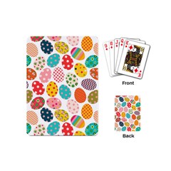 Easter Eggs Pattern, Easter Playing Cards Single Design (mini)