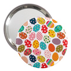 Easter Eggs Pattern, Easter 3  Handbag Mirrors