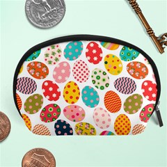 Easter Eggs Pattern, Easter Accessory Pouch (Large)