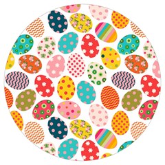 Easter Eggs Pattern, Easter Round Trivet