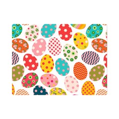 Easter Eggs Pattern, Easter Premium Plush Fleece Blanket (Mini)