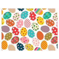 Easter Eggs Pattern, Easter Premium Plush Fleece Blanket (extra Small) by kyorashop23