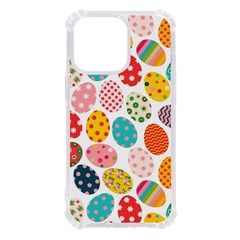 Easter Eggs Pattern, Easter iPhone 13 Pro TPU UV Print Case