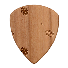 Easter Eggs Pattern, Easter Wood Guitar Pick (Set of 10)