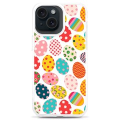 Easter Eggs Pattern, Easter Iphone 15 Plus Tpu Uv Print Case