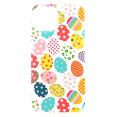 Easter Eggs Pattern, Easter Iphone 15 Black Uv Print Pc Hardshell Case by kyorashop23