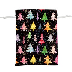 Fun Christmas Trees Lightweight Drawstring Pouch (xl) by kyorashop23