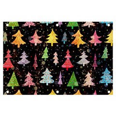 Fun Christmas Trees Banner And Sign 6  X 4  by kyorashop23