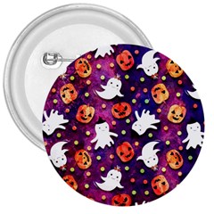 Fun Halloween Ghosts, Adoxali, Fun, Halloween 3  Buttons by kyorashop23