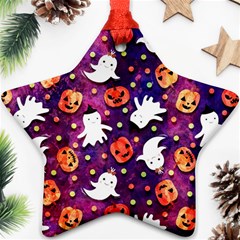 Fun Halloween Ghosts, Adoxali, Fun, Halloween Ornament (star)