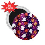 Fun Halloween Ghosts, Adoxali, Fun, Halloween 2.25  Magnets (10 pack)  Front