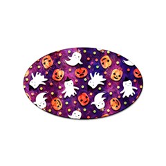 Fun Halloween Ghosts, Adoxali, Fun, Halloween Sticker Oval (100 Pack) by kyorashop23