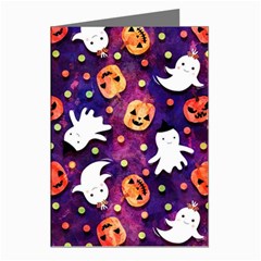 Fun Halloween Ghosts, Adoxali, Fun, Halloween Greeting Cards (pkg Of 8)