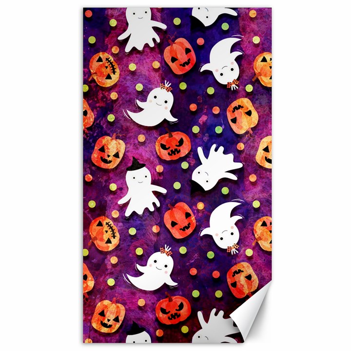 Fun Halloween Ghosts, Adoxali, Fun, Halloween Canvas 40  x 72 