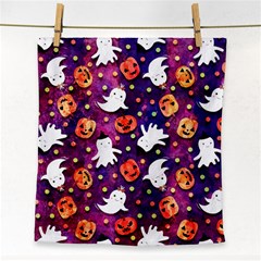 Fun Halloween Ghosts, Adoxali, Fun, Halloween Face Towel by kyorashop23