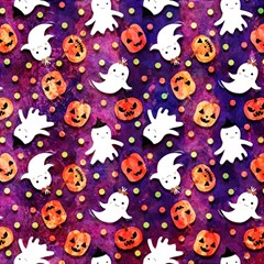 Fun Halloween Ghosts, Adoxali, Fun, Halloween Play Mat (rectangle) by kyorashop23