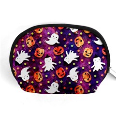 Fun Halloween Ghosts, Adoxali, Fun, Halloween Accessory Pouch (medium) by kyorashop23