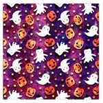 Fun Halloween Ghosts, Adoxali, Fun, Halloween Square Satin Scarf (36  x 36 ) Front