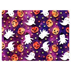 Fun Halloween Ghosts, Adoxali, Fun, Halloween Two Sides Premium Plush Fleece Blanket (baby Size) by kyorashop23