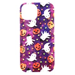 Fun Halloween Ghosts, Adoxali, Fun, Halloween Iphone 15 Black Uv Print Pc Hardshell Case by kyorashop23