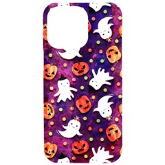 Fun Halloween Ghosts, Adoxali, Fun, Halloween Iphone 15 Pro Max Black Uv Print Pc Hardshell Case