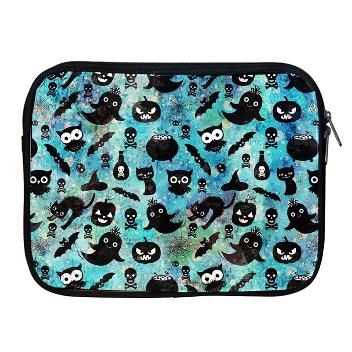 Ghosts Owls Pumpkins Apple iPad 2/3/4 Zipper Cases