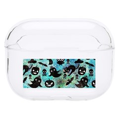 Ghosts Owls Pumpkins Hard Pc Airpods Pro Case by kyorashop23