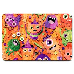 Halloween Monsters Large Doormat by kyorashop23