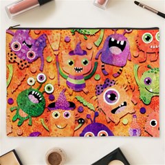 Halloween Monsters Cosmetic Bag (xxxl) by kyorashop23